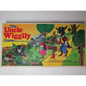 The Uncle Wiggily Board Game Parker Brothers Vintage & Rare 1967 Ages 5 to 11